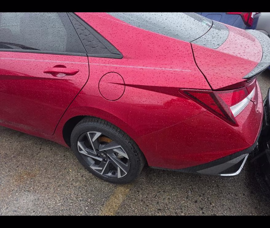 2025 Ultimate Red Hyundai Elantra SEL Sport FWD Sedan