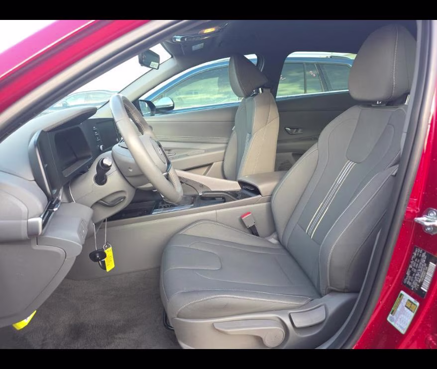 2025 Ultimate Red Hyundai Elantra SEL Sport FWD Sedan