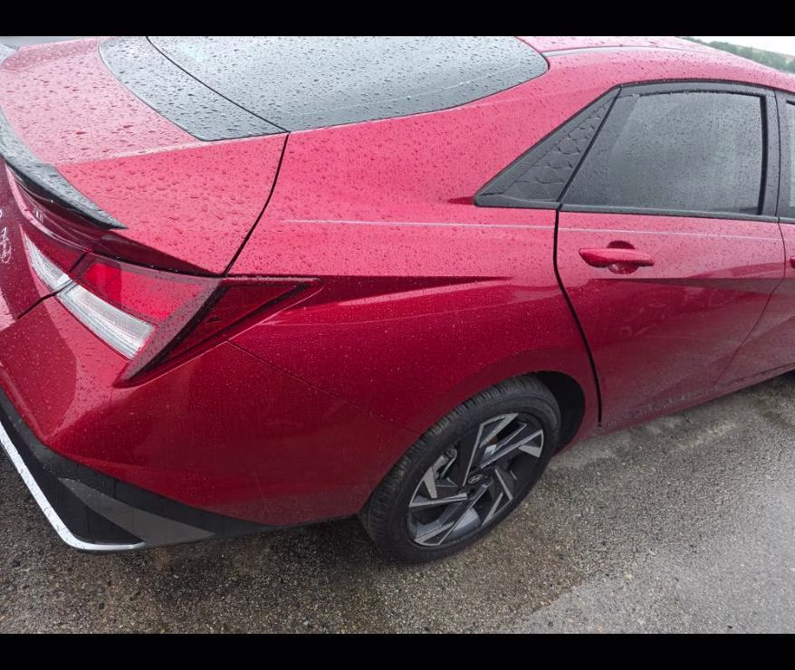 2025 Ultimate Red Hyundai Elantra SEL Sport FWD Sedan