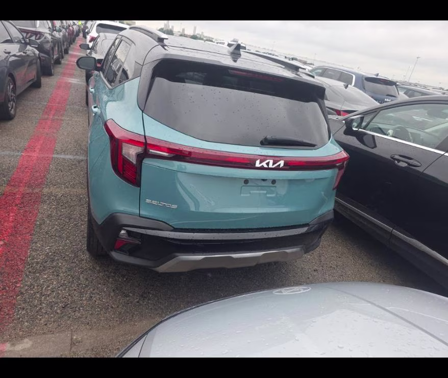 2026 Pluton Blue/Black Roof Kia Seltos S FWD SUV