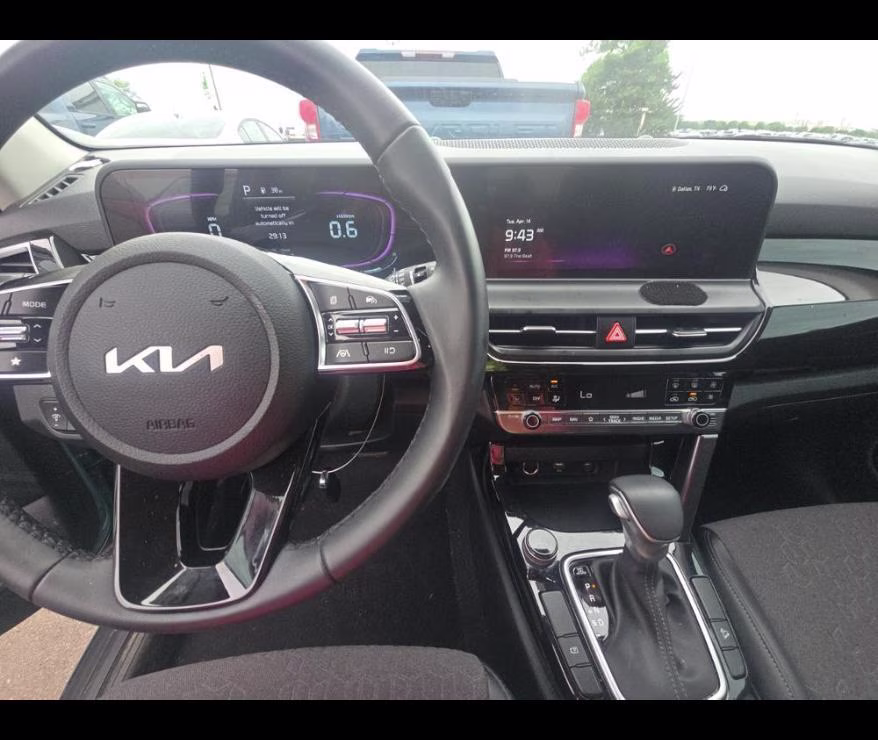 2026 Pluton Blue/Black Roof Kia Seltos S FWD SUV