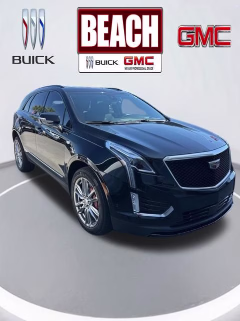 2023 Stellar Black Metallic Cadillac XT5 Sport AWD SUV