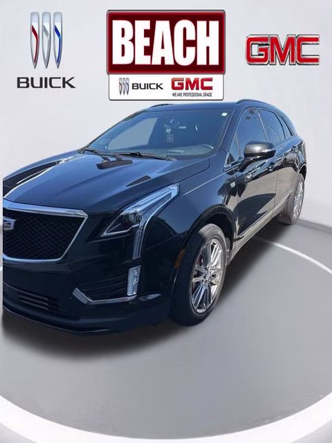 2023 Stellar Black Metallic Cadillac XT5 Sport AWD SUV