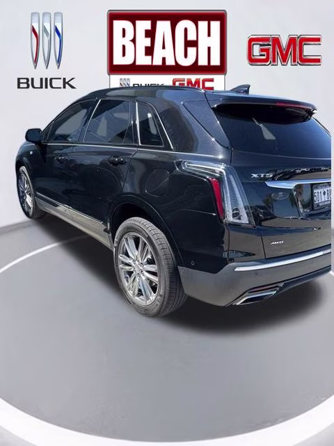 2023 Stellar Black Metallic Cadillac XT5 Sport AWD SUV