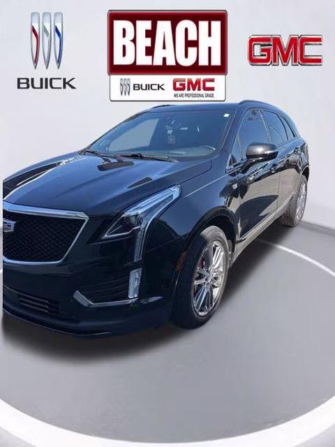 2023 Stellar Black Metallic Cadillac XT5 Sport AWD SUV
