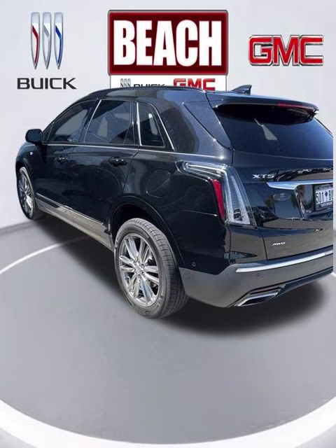 2023 Stellar Black Metallic Cadillac XT5 Sport AWD SUV