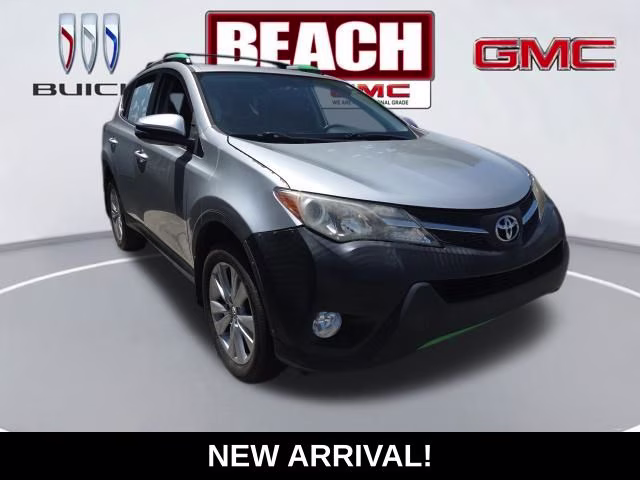 2013 Classic Silver Metallic Toyota RAV4 Limited AWD SUV