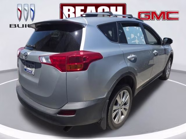 2013 Classic Silver Metallic Toyota RAV4 Limited AWD SUV