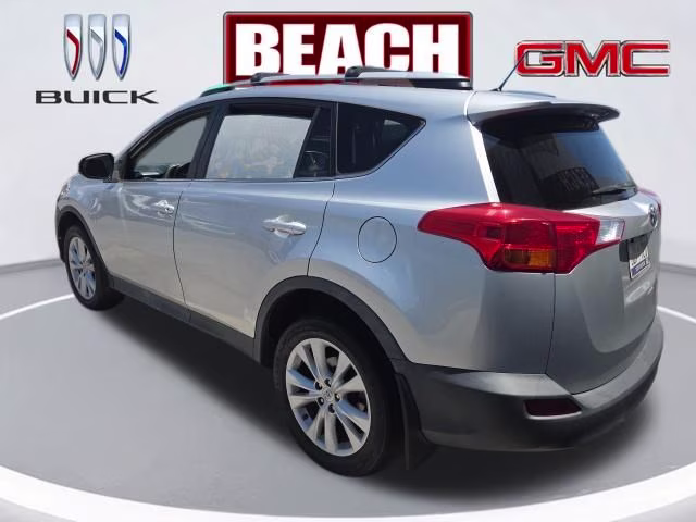 2013 Classic Silver Metallic Toyota RAV4 Limited AWD SUV