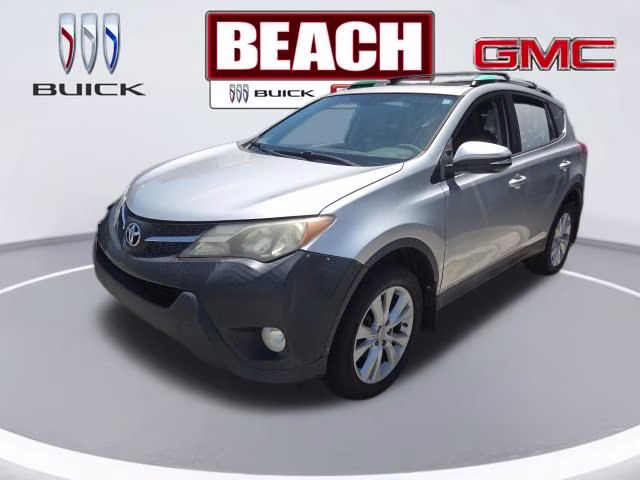 2013 Classic Silver Metallic Toyota RAV4 Limited AWD SUV