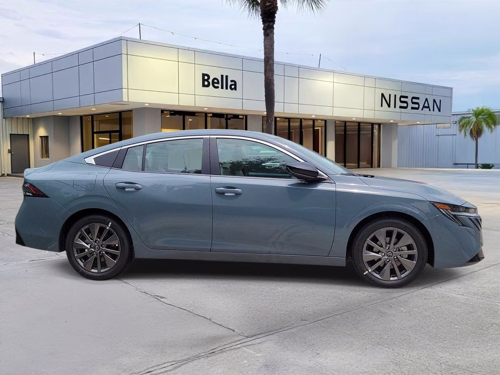2026 Atlantic Gray Metallic Nissan Sentra SL FWD Sedan