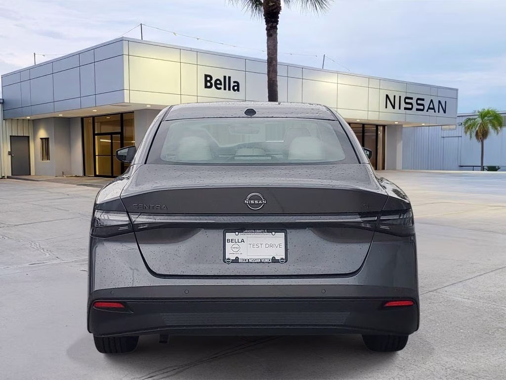 2026 Gun Metallic Nissan Sentra SL FWD Sedan