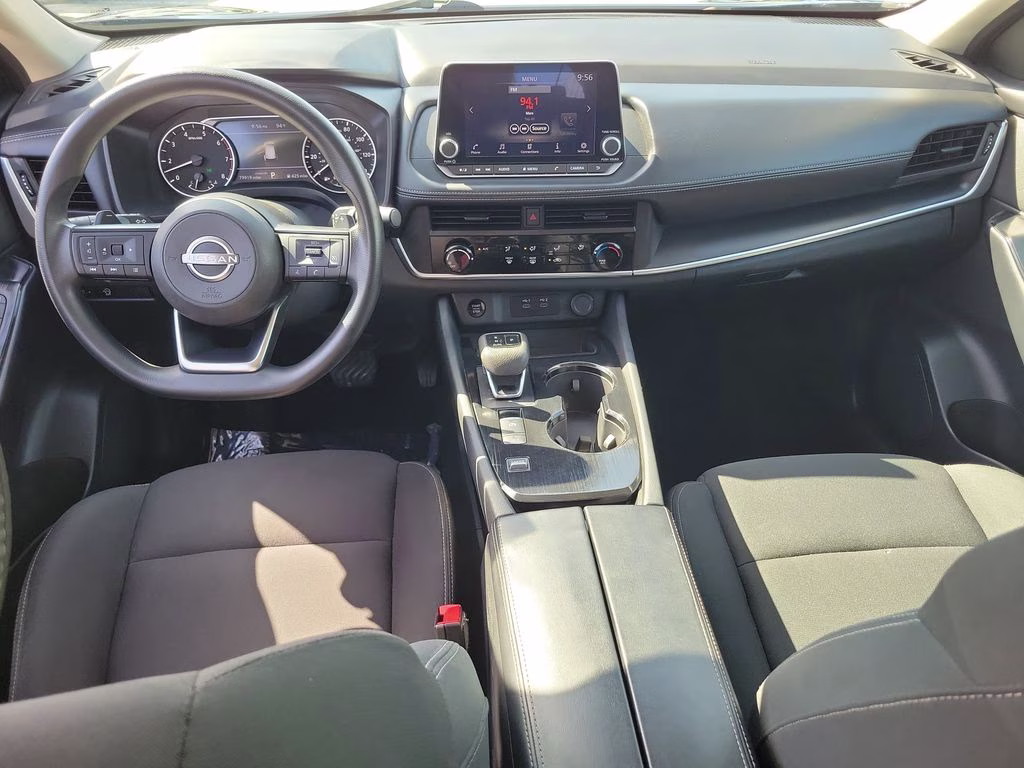 2024 Super Black Nissan Rogue S FWD SUV