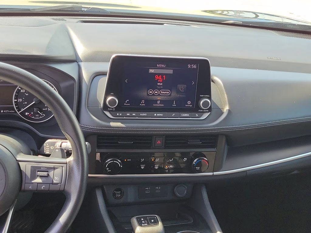 2024 Super Black Nissan Rogue S FWD SUV