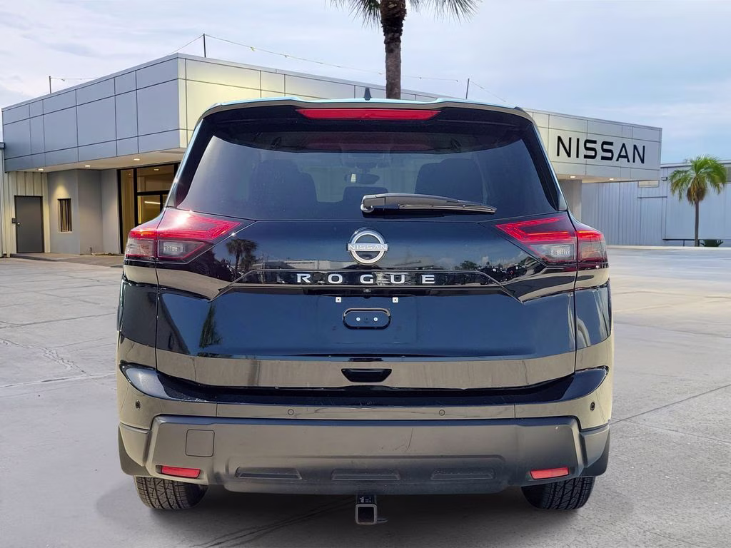 2024 Super Black Nissan Rogue S FWD SUV