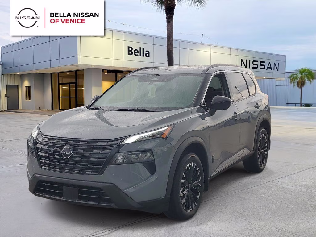 2026 Boulder Gray Pearl Nissan Rogue Dark Armor FWD SUV