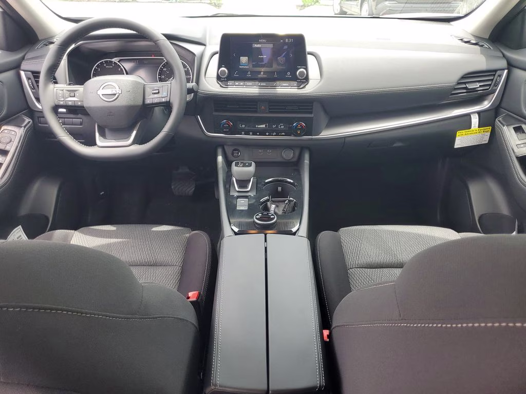 2026 Everest White Pearl Tricoat Nissan Rogue SV AWD SUV