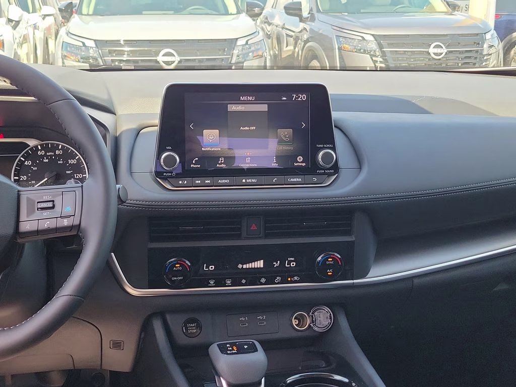 2026 Everest White Pearl Tricoat Nissan Rogue SV AWD SUV