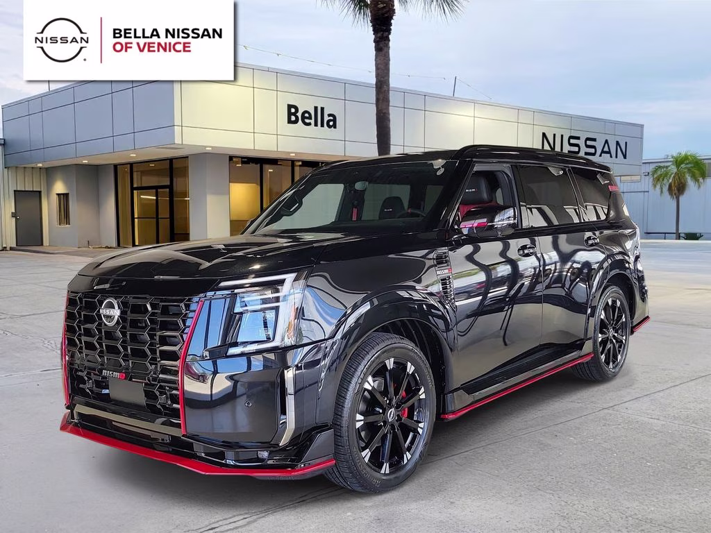 2026 Black Diamond Pearl Nissan Armada NISMO 4X4 SUV
