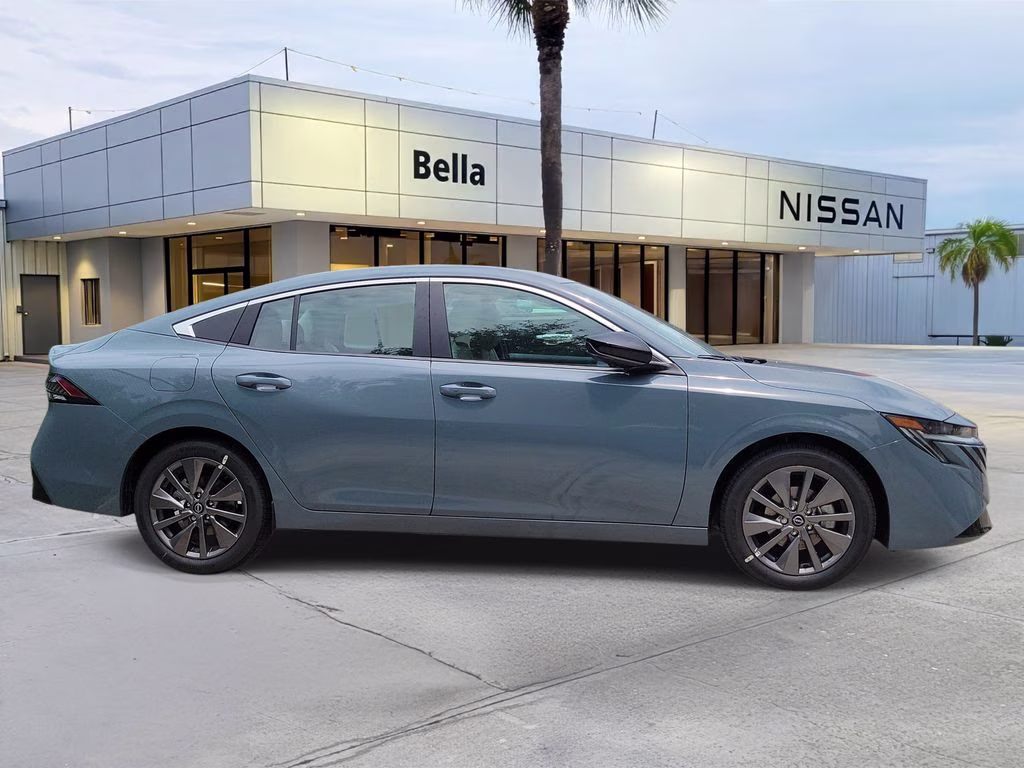 2026 Atlantic Gray Metallic Nissan Sentra SL FWD Sedan