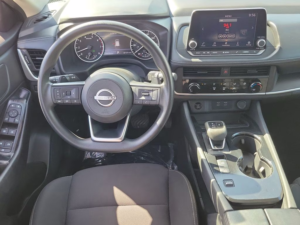 2024 Super Black Nissan Rogue S FWD SUV