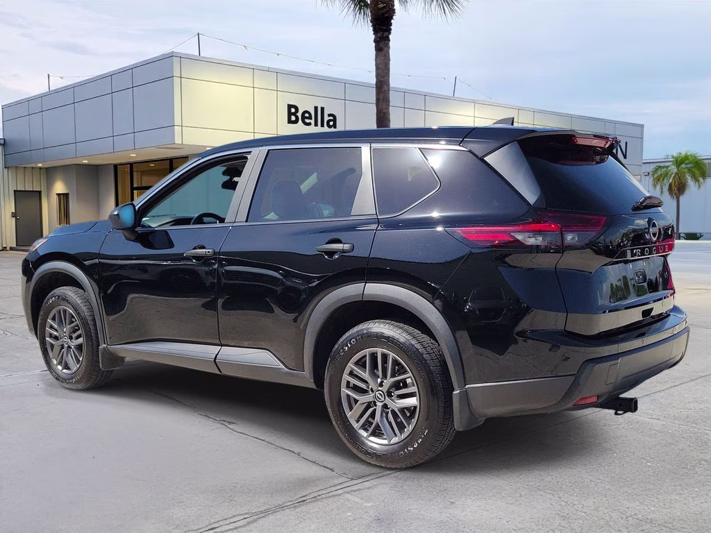 2024 Super Black Nissan Rogue S FWD SUV