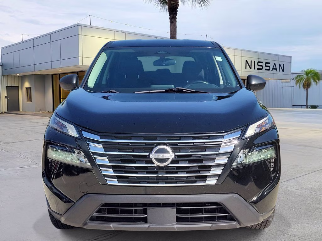 2024 Super Black Nissan Rogue S FWD SUV