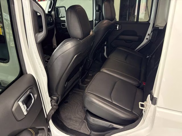 2024 Bright White Clearcoat Jeep Wrangler Sahara 4xe 4X4 SUV