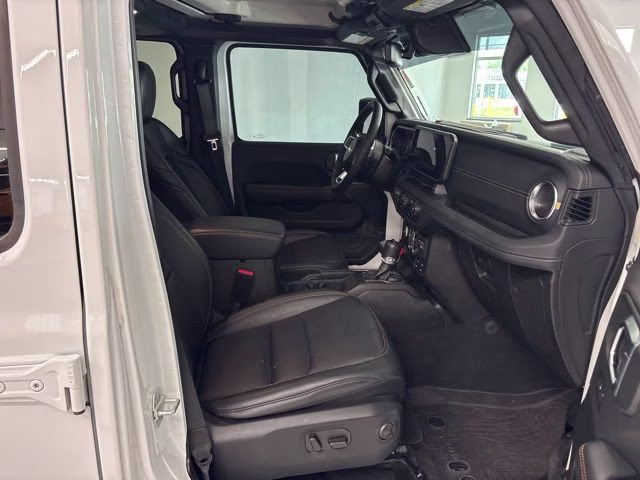 2024 Bright White Clearcoat Jeep Wrangler Sahara 4xe 4X4 SUV