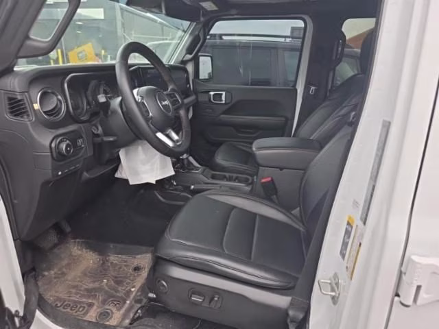 2024 Bright White Clearcoat Jeep Wrangler Sahara 4xe 4X4 SUV