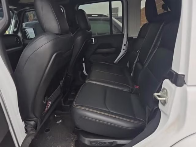2024 Bright White Clearcoat Jeep Wrangler Sahara 4xe 4X4 SUV