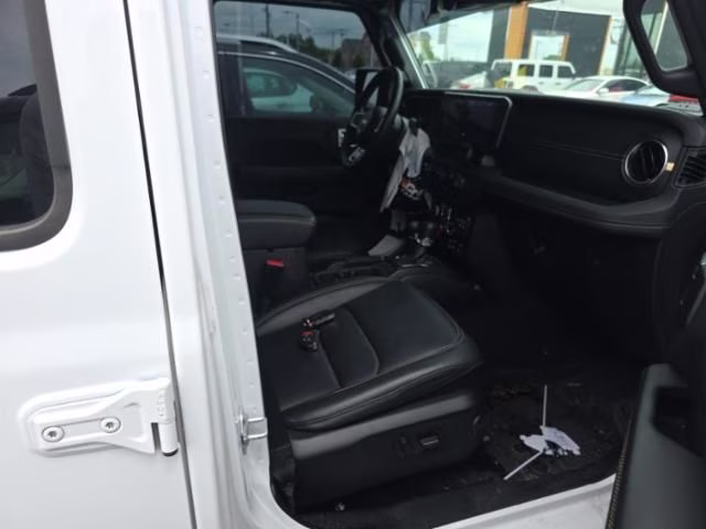 2024 Bright White Clearcoat Jeep Wrangler Sahara 4xe 4X4 SUV
