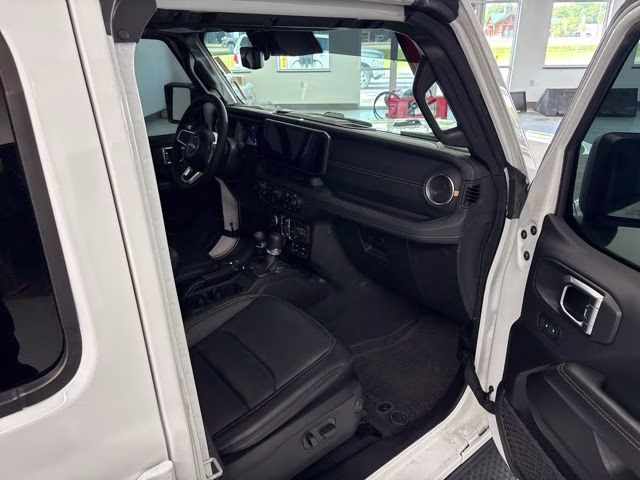2024 Bright White Clearcoat Jeep Wrangler Sahara 4xe 4X4 SUV