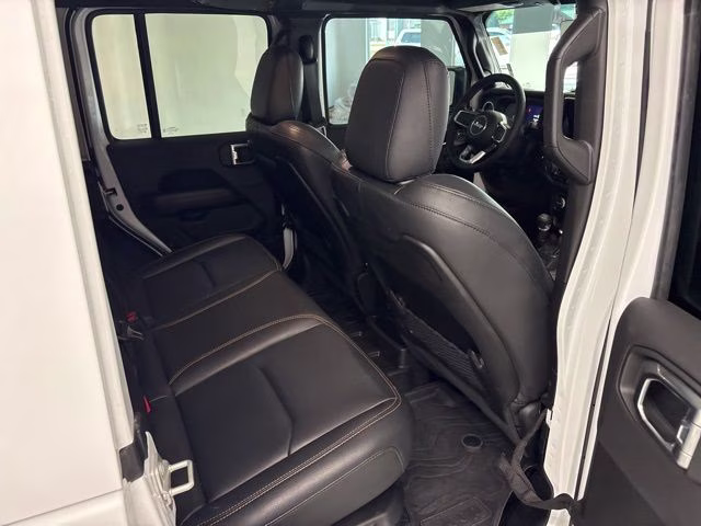 2024 Bright White Clearcoat Jeep Wrangler Sahara 4xe 4X4 SUV