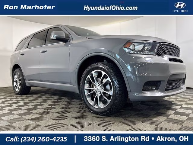 2019 Gray Dodge Durango GT Plus AWD SUV