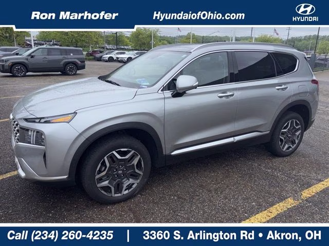 2023 Silver Hyundai Santa Fe Limited AWD SUV