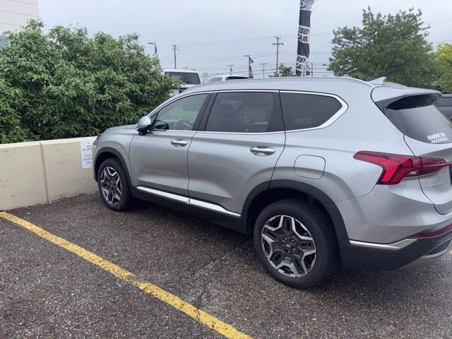2023 Silver Hyundai Santa Fe Limited AWD SUV