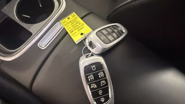 2023 Silver Hyundai Santa Fe Limited AWD SUV