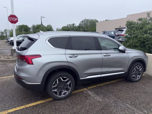 2023 Silver Hyundai Santa Fe Limited AWD SUV