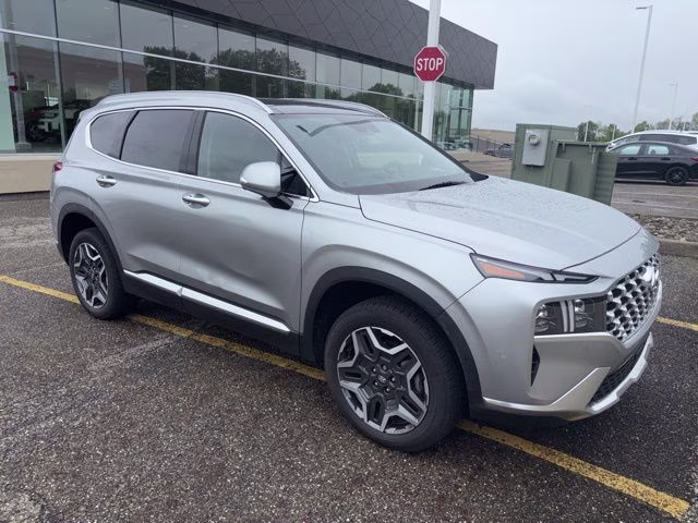 2023 Silver Hyundai Santa Fe Limited AWD SUV