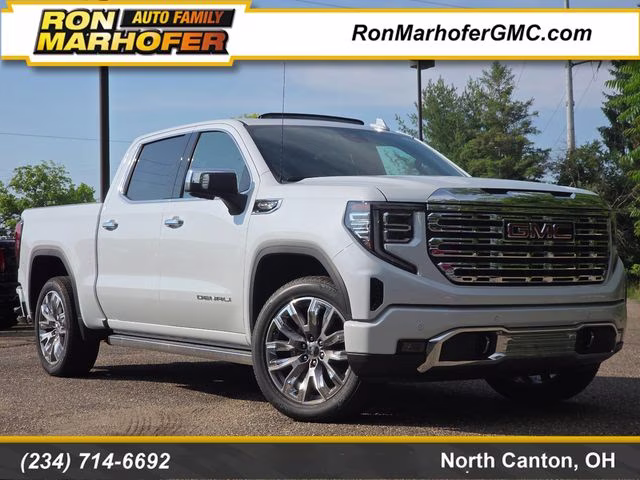2026 Glacier White Tricoat GMC Sierra 1500 Denali 4X4 Truck