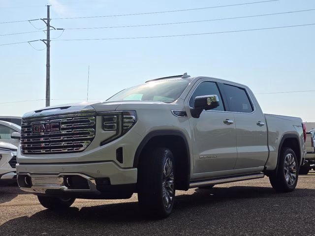 2026 Glacier White Tricoat GMC Sierra 1500 Denali 4X4 Truck