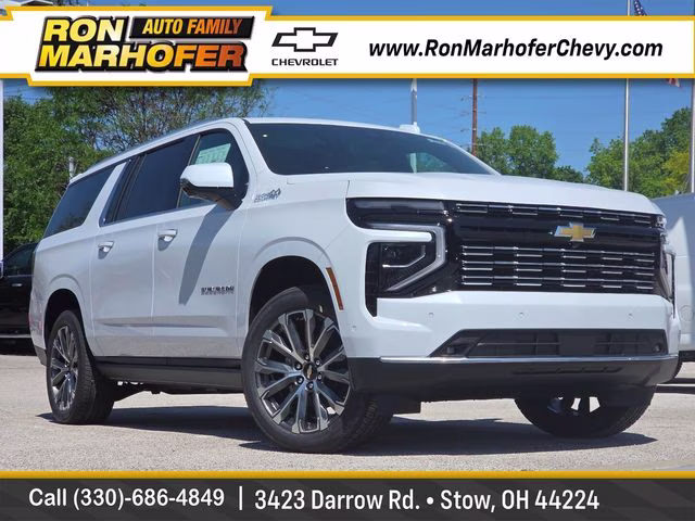 2026 Polar White Tricoat Chevrolet Suburban High Country 4X4 SUV