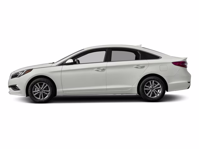 2017 Quartz White Pearl Hyundai Sonata Base FWD Sedan