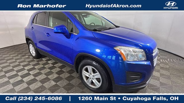 2016 Brilliant Blue Metallic Chevrolet Trax LT FWD SUV