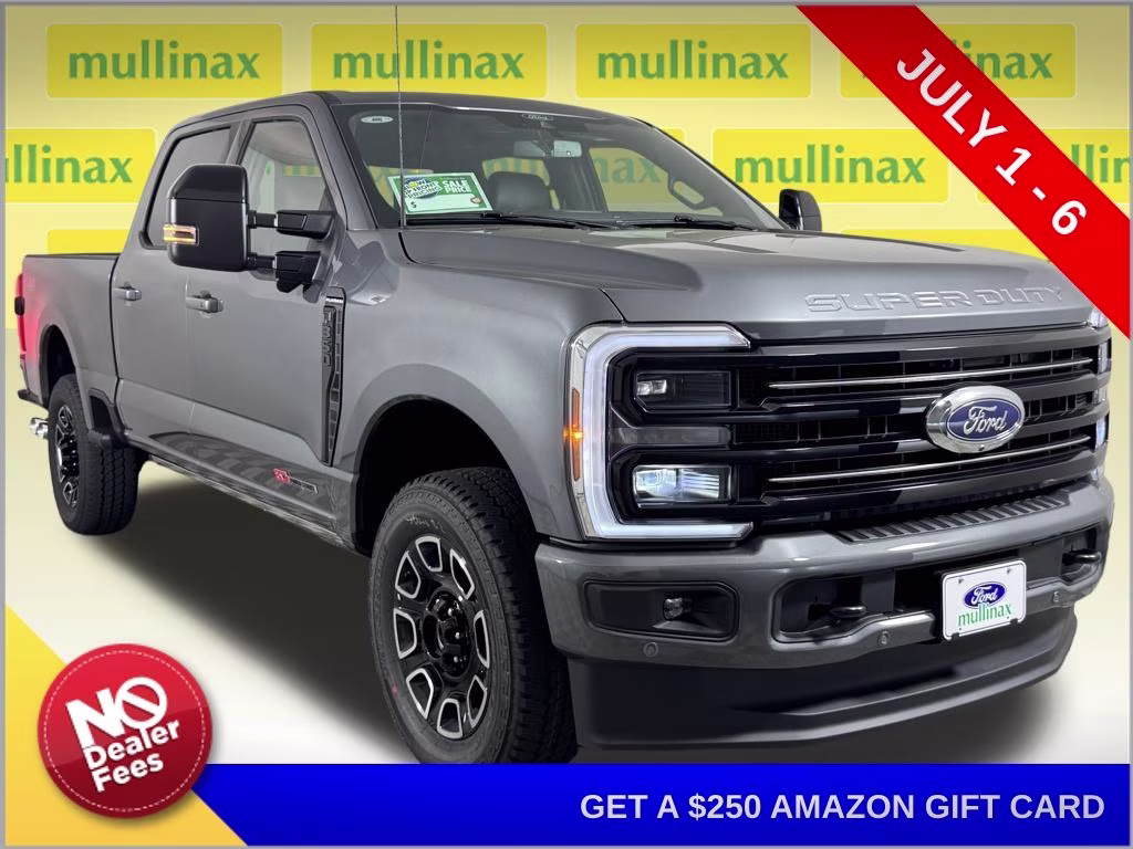 2026 Carbonized Gray Metallic Ford Super Duty F-350 SRW Platinum 4X4 Truck