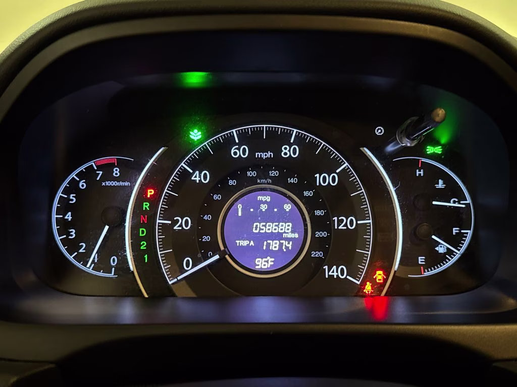 2014 Crystal Black Pearl Honda CR-V LX FWD SUV