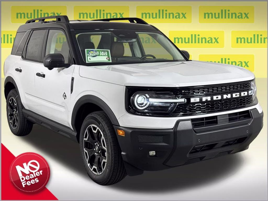 2026 Oxford White Ford Bronco Sport Outer Banks 4X4 SUV