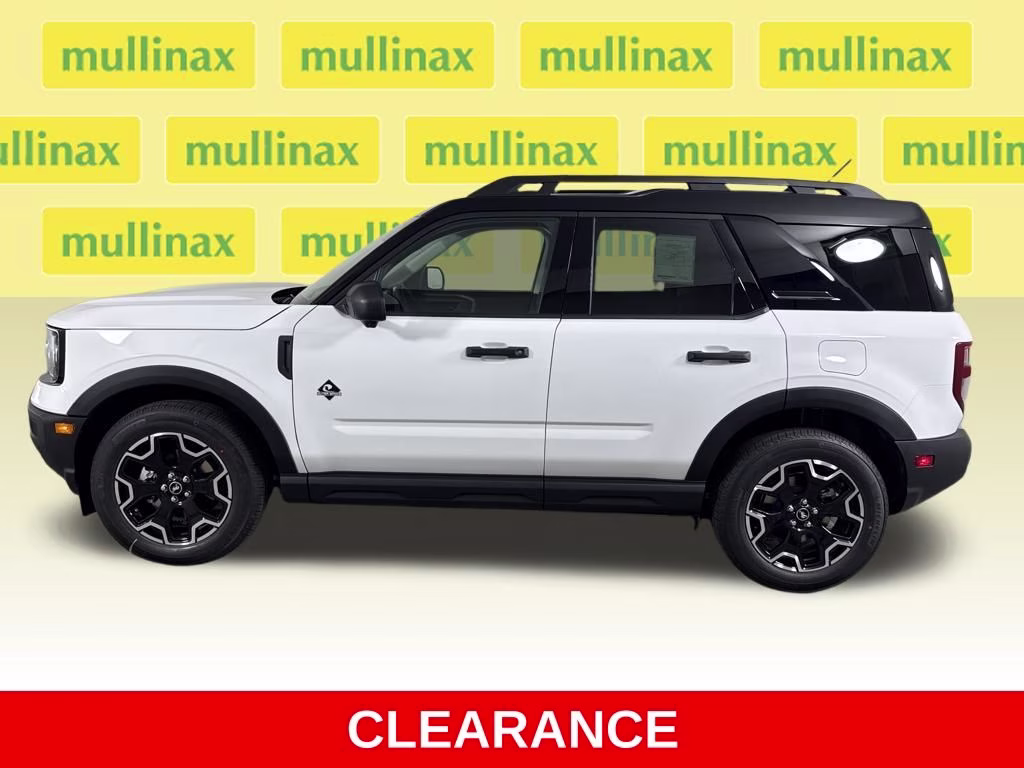 2026 Oxford White Ford Bronco Sport Outer Banks 4X4 SUV