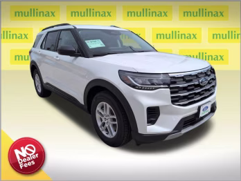 2026 White Metallic Ford Explorer Active RWD SUV